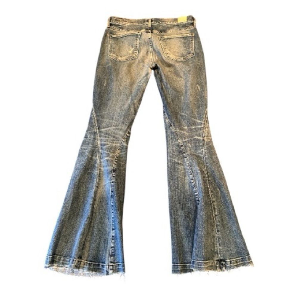 Citizens Of Humanity Distressed Wide-Leg Jeans size 27 - Picture 4 of 11